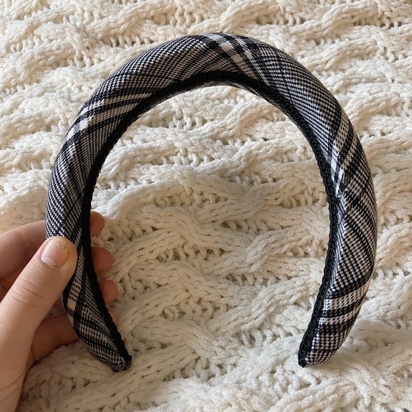 NWOT Forever 21 Plaid Cushion Headband - Picture 4 of 4